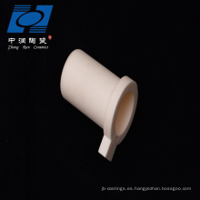 Tubo de cerámica de tubo de alúmina refractario 99 resistente al calor para cilindro